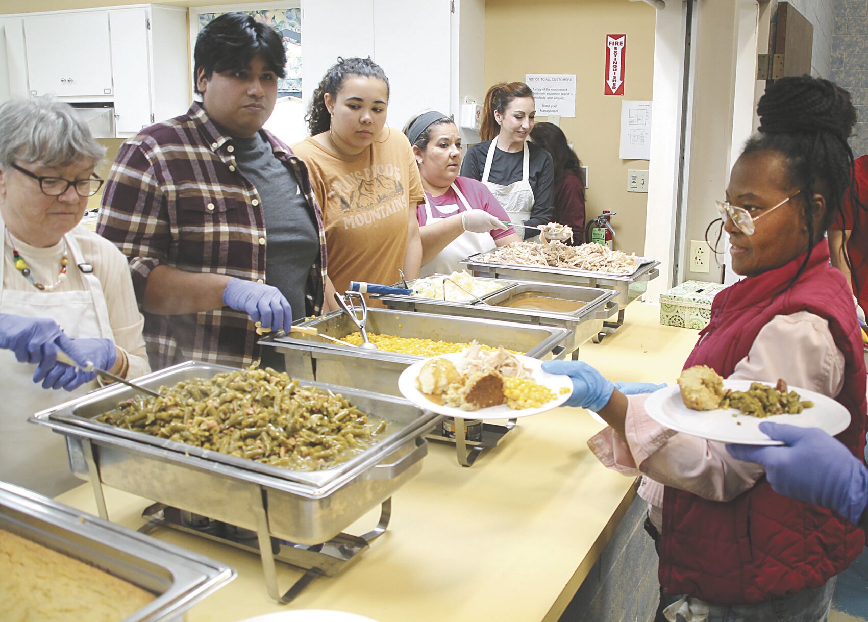 A community Thanksgiving